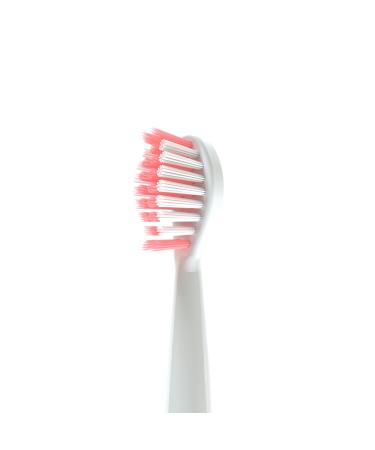 SonicPower Electric Toothbrush Head Replacements 1 Year Supply 4 Pack (Pink)