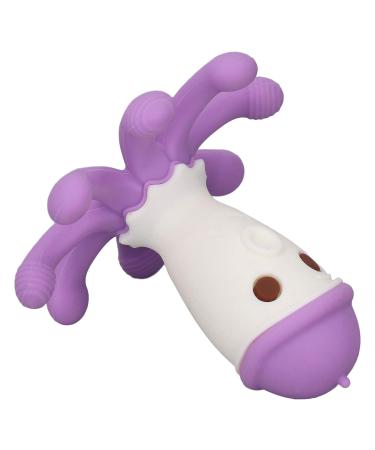 Octopus Shaped Silicone Teething Toy for Babies - Cute and Soft Teether for Family Travel - Buy Online on GoSupps.com