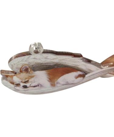 Sleeping Dog Angel Car Pendant | Cute Dog Lover Keychain Ornament for Moms | Rear View Mirror Accessories | Perfect Gift for Pet Owners - Buy Online on GoSupps.com