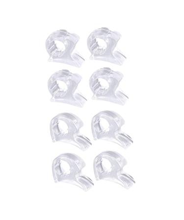 Healeved Silicone Tool 4 Pairs Separator Men's Tools Silicone Gel Thumb Spica Splint Orthopedic Bunion Nursing Clip Board Silicone Bunion Splint Foot Separator Bunion for Women