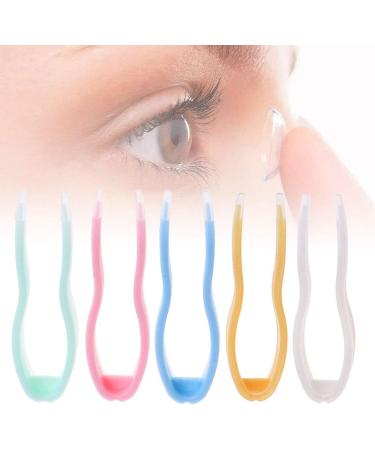 Jackyee Contact Lens Tweezers with Clip - Travel Care Tool for Easy Lens Removal - Random Color Kit - Buy Online on GoSupps.com