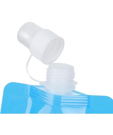 Soft Water Bottle Ecofriendly PE Portable Foldable Water Bottle for Travel Blue - Buy Online on GoSupps.com