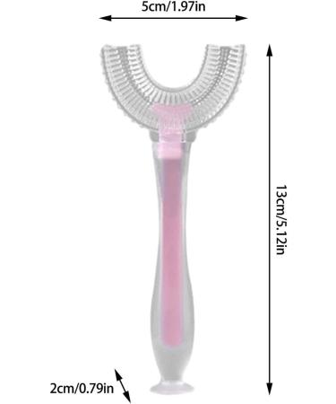SUICRA U-Shaped Toothbrush - Extra Soft Manual Training Toothbrush for Complete Oral Care - 360 Round Design - Buy Online on GoSupps.com