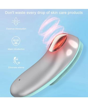 Portable Rechargeable Facial Cleansing Silicone Brush for Women | Electric Face Cleaner for Deep Pore Cleansing - Buy Online on GoSupps.com