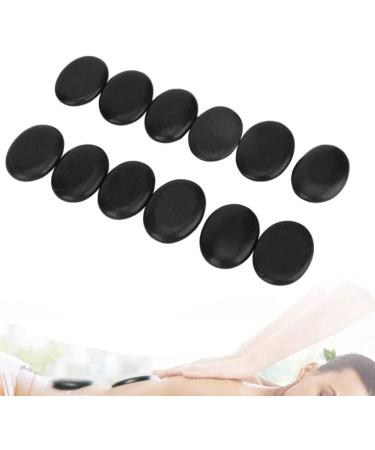 Hot Stone Massage Set - Energy Healing Body Therapy Stones for Home Spa Relaxation - Buy Online on GoSupps.com