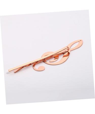 minkissy Hairpins for Co-workers Hair Pin Musical Note Hair Clip Alloy Hair Clip Hair Clips for Girls Goody Hair Clips for Women Girl Hairpin Women Hairpin Rose Gold Women's - Buy Online on GoSupps.com