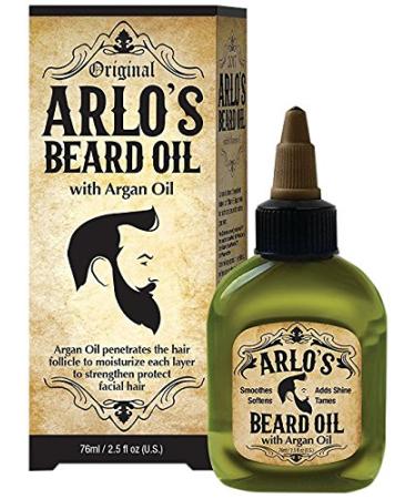 Arlo's Beard Oil with Argan Oil, 2.5 Fluid Ounce