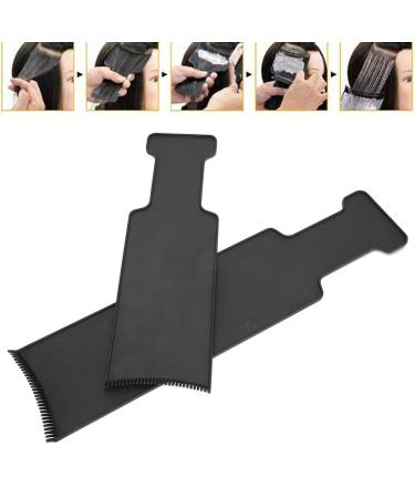 2-Piece Balayage Highlighting Board Set - Teeth & Flat Top Comb for Home Salon Hair Dyeing & Tinting Tools - Buy Online on GoSupps.com