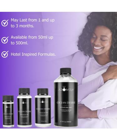 AROMELY Ocean Desire Hotel Selection Diffuser Oil Scent - Fragrance from 5-Star Resorts - Luxurious Scent of Bergamot Amber Musk and Jasmine (150ml) 1 Fl Oz (Pack of 1) - Buy Online on GoSupps.com