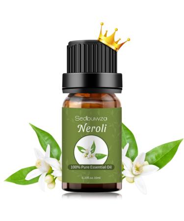 Sedbuwza Neroli Essential Oil Pure Organic Neroli Fragrance Oil for Diffuser Humidifier Soap Candle Perfume Neroli 0.33 Fl Oz (Pack of 1)