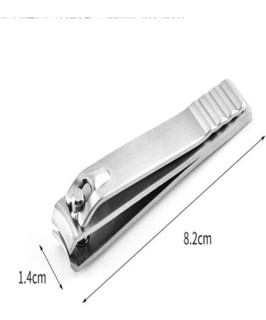 UNbit Nail Clipper Straight Mouth Stainless Steel Nail Clipper Manicure Pedicure Cutter Trimmer Cuticle Nippers Nail Care - Buy Online on GoSupps.com