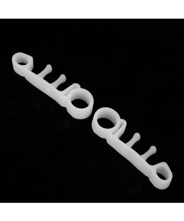 Toe Separator Corrector 10 Pairs Unisex Hallux Valgus Hammer Toe Tool - White - Buy Online on GoSupps.com