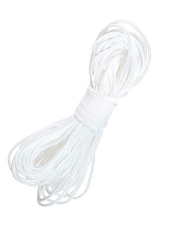 Elastic String for Masks  30 Yards 1/8 inch Soft Elastic Cord Earloop Bands for Sewing Handmade DIY Crafts Face Mask Strap Bands