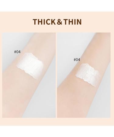 Highlighter Stick with Brush | Long-lasting Creamy Liquid Highlighter for Cheeks - 8ml (1 Pack) - Buy Online on GoSupps.com
