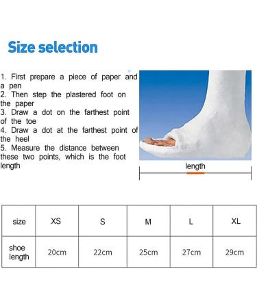Medical Walking Cast Boot for Fractured Foot & Toe - Adjustable Straps Orthopedic Sandal for Recovery (Small - Buy Online on GoSupps.com