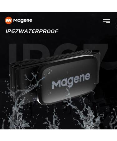 Magene H64 Heart Rate Monitor with Chest Strap - ANT+/Bluetooth Sensor for Bike Computers & iOS/Android Apps - Buy Online on GoSupps.com