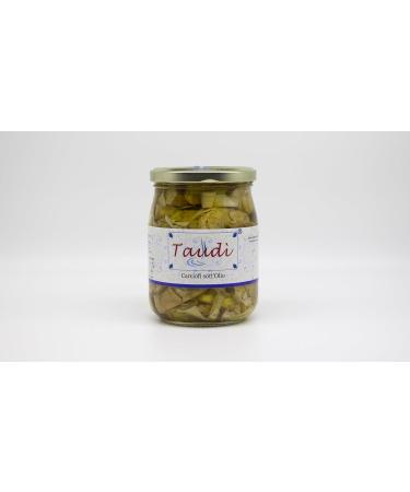  Taud Artichokes in the country style preserved in oil - Taud Sicilian artisanal glass preserves 510g - Buy Online on GoSupps.com