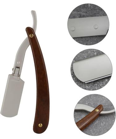 Beavorty Travel Razor & Beard Grooming Set - Stainless Steel Folding Shave Kit for Men with Blades & Scissors - Buy Online on GoSupps.com