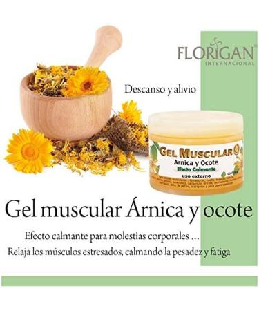 Arnica & Ocote Muscle Ointment 140g | Calming Relief for Pain | Florigan - Buy Internationally - Buy Online on GoSupps.com