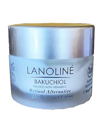 Buy Lanoline Bakuchiol Night Recovery Cream with Vitamin C | Retinol Alternative for Youthful Skin - 1.76oz - Buy Online on GoSupps.com