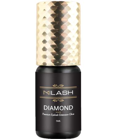 M|LASH Premium Strong Eyelash Extension Adhesive (Glue) Diamond 6-7 Weeks Retention 1-2 Seconds Dry 5ml | Volume & Classic Professional Use NOT for Personal Use Supplies - Buy Online on GoSupps.com