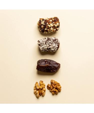 United With Earth Organic Coconut Date Rolls - 12oz (4-pack) | Non-GMO, Gluten-Free, Vegan, Paleo, Certified Organic - Buy Online on GoSupps.com