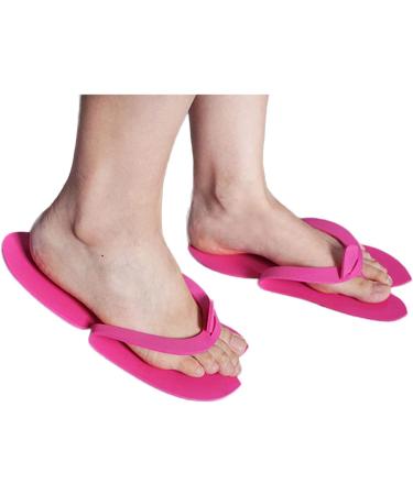 Khakho 24 Pair Eva Disposable Anti-Slip Pedicure Slippers Disposable Flip Flops Foam Slippers Spa Slippers for Salon Nail Foot Spa One Size 24 Pairs a - Buy Online on GoSupps.com