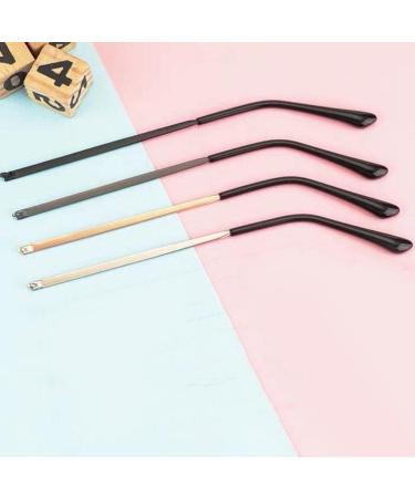 High-Quality Metal Single Tooth Glasses Leg Accessories | Myopia Glasses Replacement | U9J7 Frame & Coffee Size - Buy Online on GoSupps.com