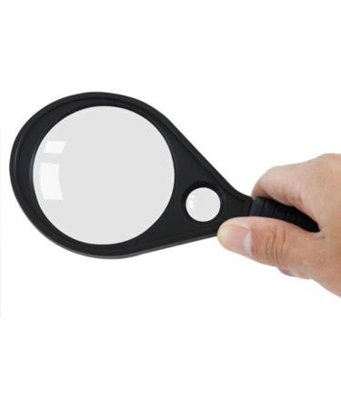 Professional 2.5X 5X Handheld 80MM Magnifier Super High Clarity Lightweight for Reading Inspection Hobby Observation Classroom Science - A Full of Stars - Buy Online on GoSupps.com