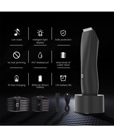 Yangyou 1Set Hair Clipper Rechargeable Beard Trimmer Electric Shaver for Body Hair Shaving - Buy Online on GoSupps.com