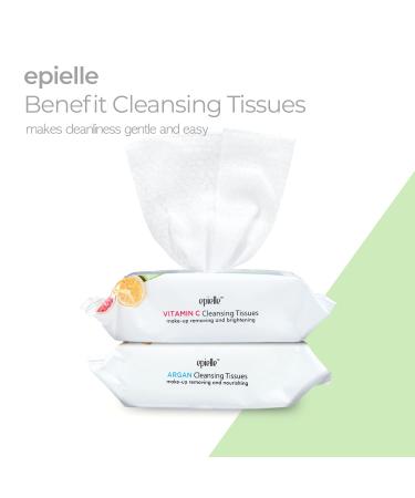 Epielle Makeup Remover Cleansing Wipes | Gentle for all Skin Types | Daily Facial Towelettes | Removes Dirt, Oil, Makeup | 30ct, Assorted 6 Pack - Buy Online on GoSupps.com