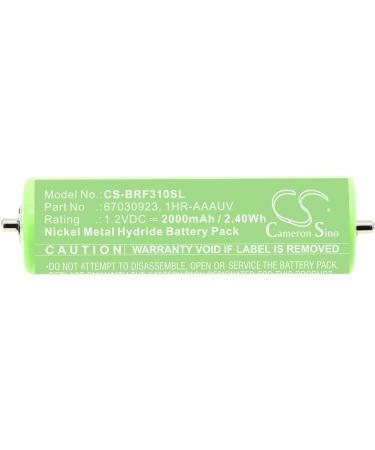 2000mAh Rechargeable Battery Compatible with Contour 195S 380 Flex XP - 1.2V International Shipping - Buy Online on GoSupps.com