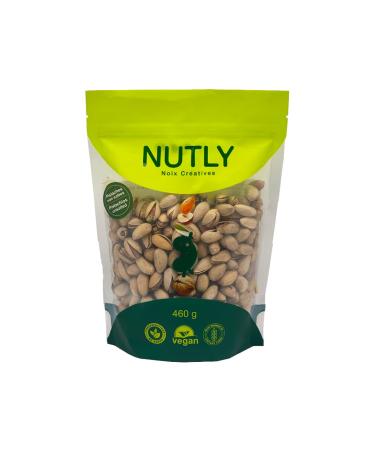Regular Pistachio Roasted Unsalted NUTLY (460) 460.0 grams