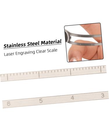 Baluue 3pcs Silver Eyebrow Stencil Roller Brow Measuring Tool Eyebrow Measuring 13.5x7.1cmx3pcs Silverx3pcs - Buy Online on GoSupps.com