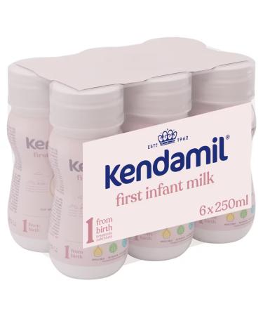 Kendamil Ready to Feed First Infant Milk 6x250ml 0+ Months