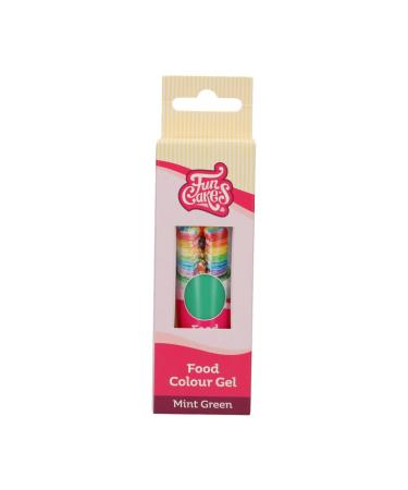 Funcakes Food Color Gel - Mint Green Highly Concentrated & Halal | Perfect for Dough Cream Fondant & Marzipan - 30g - Buy Online on GoSupps.com