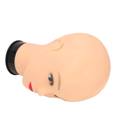 Glasses with head exquisite wigs with head shop window doll head for hairdresser for make-up training practice for hairdressing salon for (there is makeup)