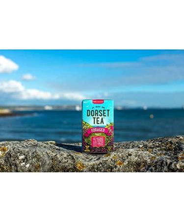 Dorset Tea Foraged Fruits Herbal Tea - 80 Fruit Tea Bags - Blackberry, Strawberry & Raspberry - Buy Online on GoSupps.com