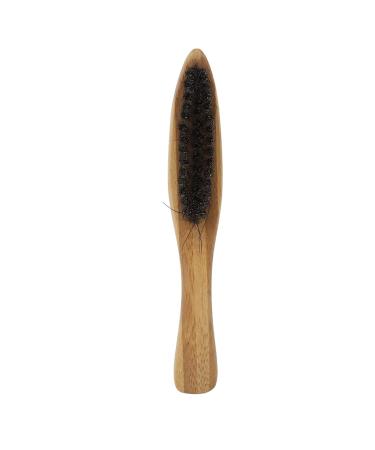 Beard care brush with soft bristles and ergonomic handle effective cleaning durable for men