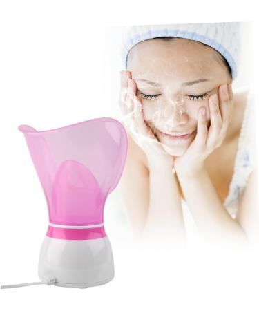 Healeved Pore Cleaner Spa Face Steamer Facial Mist Sprayer Skin Care Steamer Portable Humidifer Pink - Buy Online on GoSupps.com