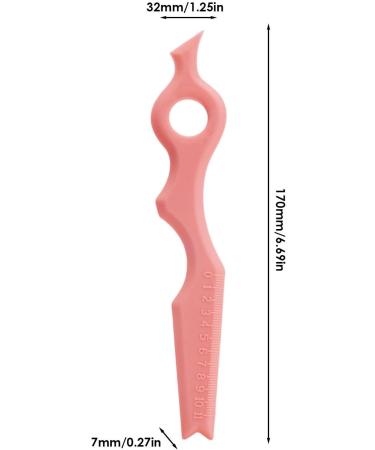 Eyeliner Applicator Tool Silicone Eyeliner Tool for Perfect Eyebrows | Multifunctional Eyeliner Makeup Tool Eyeliner Applicator Tool for Women Girls Pochy Pink - Buy Online on GoSupps.com
