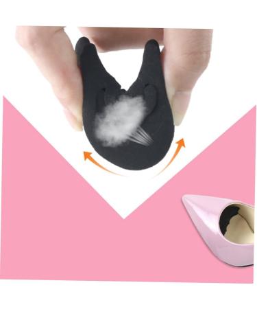 NOLITOY Forefoot Insoles for Women - 4 Pairs Soft Shoe Pads & Toe Protectors for Heels Pumps & Dancers - Comfortable Half Insoles for Ultimate Foot Support - Buy Online on GoSupps.com