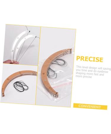 Angoily Eyebrow Mapping Tool 1 set Measuring Tool Eyebrow Marker Horizontal Shaper Level Auxiliary Bow Line Measure Mapping - Buy Online on GoSupps.com