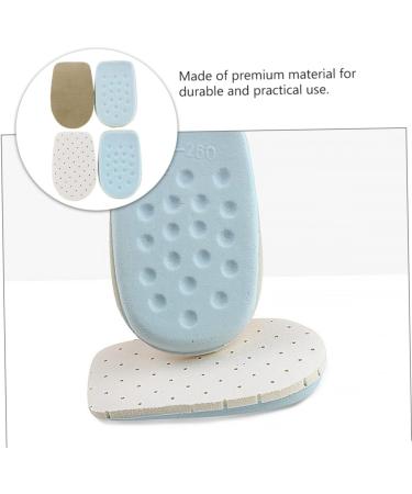 NOLITOY Height Increasing Insoles - 2 Pairs Shoe Pads for Men & Women | Elevator Inserts for Comfort & Style | Enhance Your Height 9x5x1.2cm - Buy Online on GoSupps.com