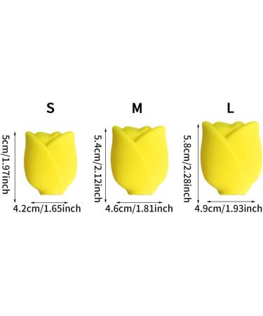 Ymiko Makeup Brush Holder | Reusable Brush Cover Organizer | Essential Yellow Brush Storage for Brushes & Beauty Tools - Buy Online on GoSupps.com