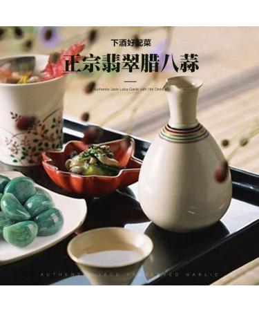 LABA Garlic 50/250/400/500g/bag Delicious Sweet and Sour Garlic Green Garlic Shandong Garlic Handmade Jade Vinegar Pickled Garlic Vegetable Pickles Chinese Style Snacks (250g 1bag) 250g 1bag - Buy Online on GoSupps.com