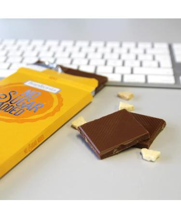 Buy Frankonia No Sugar Added Whole Milk Biscuit Chocolate - Gluten-Free 90g | International Shipping - Buy Online on GoSupps.com