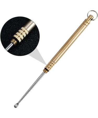 FRCOLOR 2pcs Titanium Alloy Ear Cleaner Kit - Ear Wax Removal Tool & Picker - Durable Ear Spoons for Safe Ear Care - Buy Online on GoSupps.com