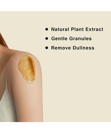 Seed Spring 24K Gold & Sugar Body Scrub - Exfoliating, Moisturizing, Deep Cleansing - 10 oz - Buy Online on GoSupps.com