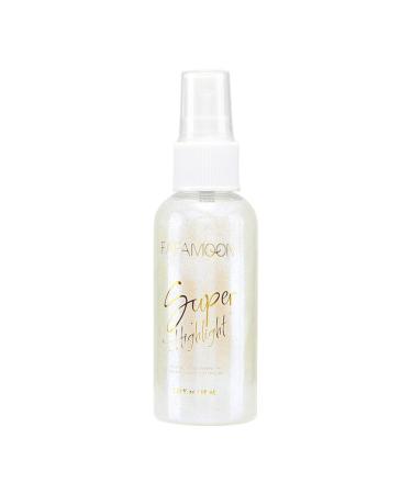 Highlighter Powder Spray Body Glitter Hair Powder Spray High Gloss Face Powder Festival Glitter Powder Makeup for Hair Face Body Clothes Aezon 04#